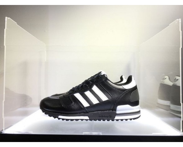 Adidas Originals Zx700 Leather G63499 Unisex Schwarz & Weiß Schuhe