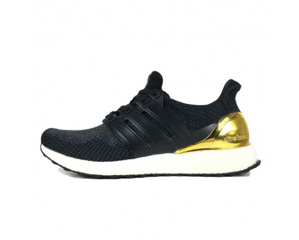 Schuhe Schwarz & Gold Unisex Adidas Ultra Boost Olympic Bb3929