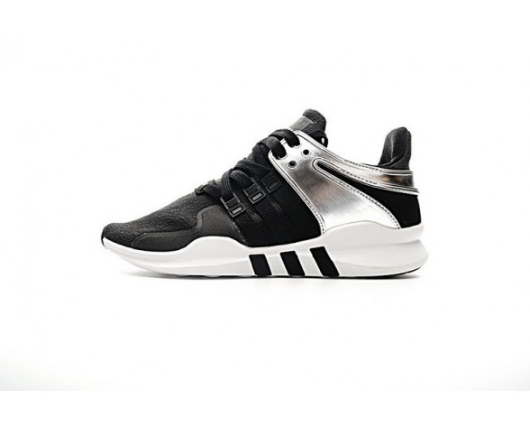 Schuhe Adidas Eqt Support Adv Primeknit 93 Bb1313 Herren Carbon Grau & Silber