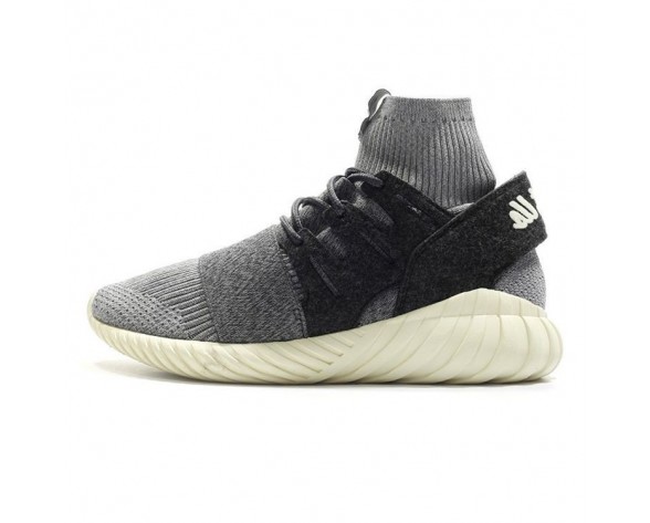 Unisex Schuhe Kith X Adidas Consortium Tubular Doom Primeknit Aq3913 Grau