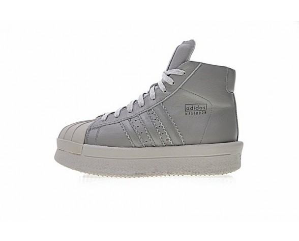 Ash Grau Unisex Adidas X Rick Owens Mastodon Pro Ba9763 Schuhe