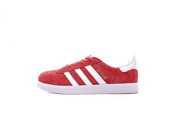Unisex Adidas Originals Gazelle Bb5486 Retro Rot & Whhite Schuhe