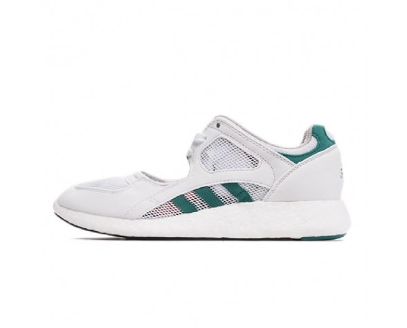Adidas Equipment Racing 91/16 Trainers Boost S75212 Unisex Weiß & Grün Schuhe