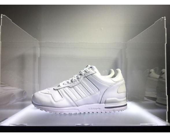 Weiß Adidas Originals Zx700 Leather G62110 Schuhe Unisex
