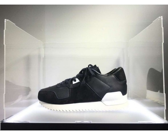 Unisex Adidas Originals Zx700 RemasteRot Ck Leather S82520 Schwarz Leatehr Schuhe