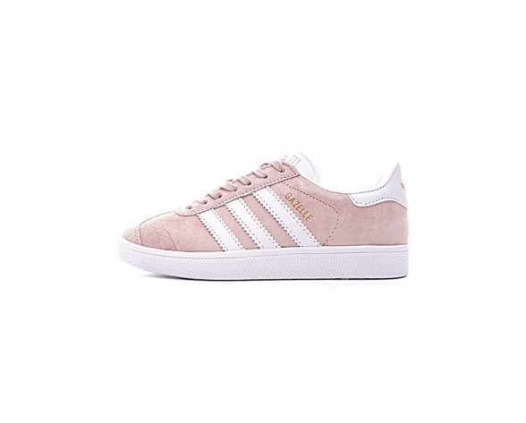 Coral Rosa & Weiß Damen Adidas Originals Gazelle Bb5472 Schuhe