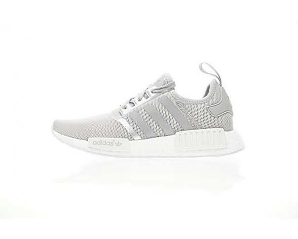 Unisex Adidas Originals Nmd R1 Boost Silber Matte& 3M S76004 Grau & Silber Schuhe