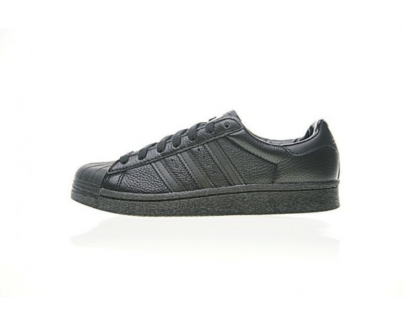 Schwarz & Gold Schuhe Unisex Adidas Superstar Boost Bb0186