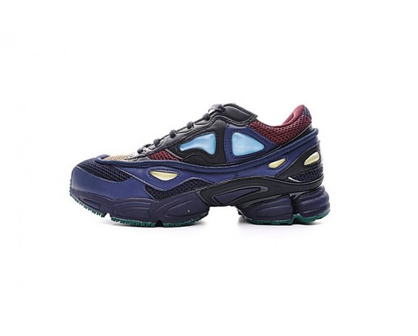 Unisex Raf Simons X Adidas Consortium Ozweego 2 D66400 Schuhe Shale Blau-Braun
