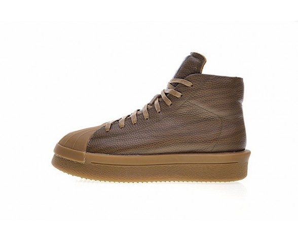 Unisex Adidas X Rick Owens Mastodon Pro Ba1034 Tiger Braun Gum Gelb Schuhe