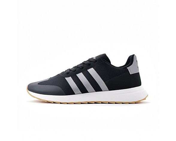 Herren Schuhe Adidas Originals Flashback Breathable Sneakers S78621 Schwarz & Weiß