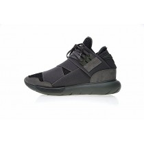 Schuhe Olive Grün & Schwarz Unisex Adidas Y-3 Qasa High Cg3194