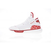 L.V X Y-3 Qasa High Unisex Weiß & Rot Schuhe