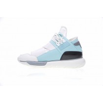 Schuhe Weiß & Blau Unisex Y-3 Qasa High S82122
