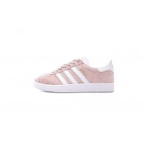 Coral Rosa & Weiß Damen Adidas Originals Gazelle Bb5472 Schuhe