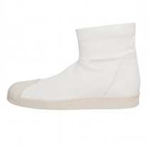 Unisex Schuhe Rick Owens X Adidas Superstar Ankle Boot S82825 Weiß