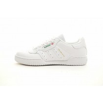 Schuhe Herren Yeezy X Adidas Originals Powerphase Cq1693 Weiß/Weiß-Grün