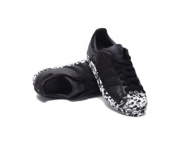 Schuhe Adidas Superstar Marble Aq4659 Unisex Schwarz