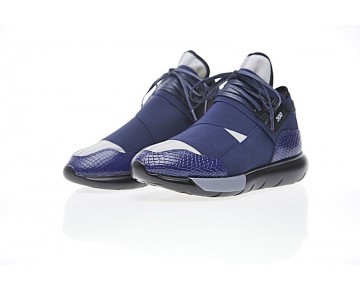 Y-3 Qasa High B26338 Tief Blau & Snake Schuhe Unisex