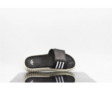 Unisex Adidas Yeezy 350 Boost Sandal Ab35003 Schwarz Weiß