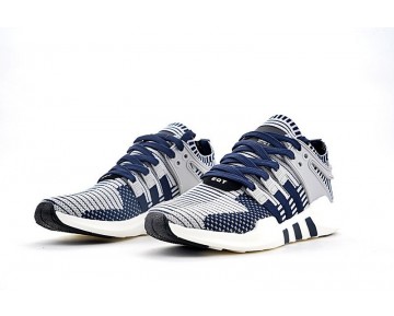Adidas Eqt Support Adv Primeknit Ba8333 Schuhe Tief Blau & Grau Unisex