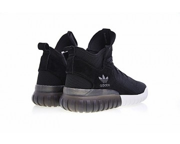 Schuhe Herren Adidas Originals Tubular X Primeknit S80128 Schwarz & Weiß