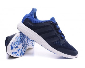 Adidas Pure Boost Chill S81451 Unisex Blau & Schwarz & Weiß Schuhe