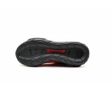 Schwarz & Rot Lightning Schuhe Y-3 Qasa High Unisex