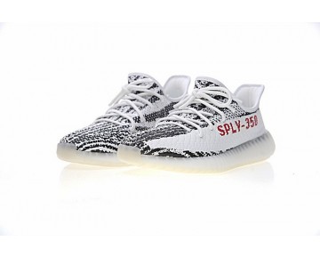 Schuhe Snake & Weiß & Schwarz Unisex Adidas Yeezy 350V2 Boost Cq6653