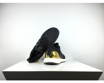 Schuhe Schwarz & Gold Unisex Adidas Ultra Boost Olympic Bb3929