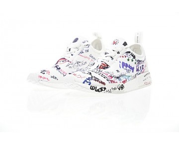 Schuhe Vetements X Adidas Nmd Boost Ba7527 Unisex Creative Graffiti