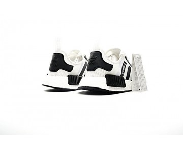 Off X Adidas Nmd R1 Pk Boost By3508 Schuhe Weiß & Schwarz Unisex