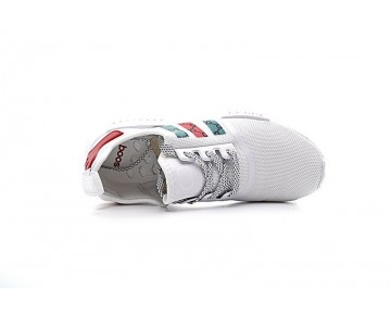 Unisex Schuhe Adidas Nmd Custom S675002 Weiß & Grün & Rot