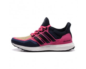 Adidas Ultra Boost Tief Blau Schwarz Rose Schuhe Unisex