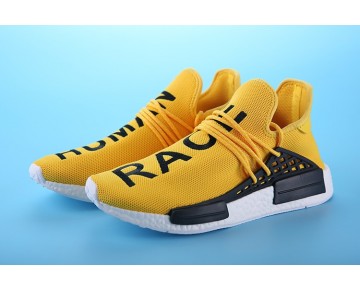 Schuhe Herren Pharrell Williams X Adidas Nmd Human Race S79162 Gelb & Weiß & Schwarz