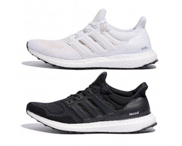 Schuhe Unisex Adidas Ultra Boost Schwarz & Weiß