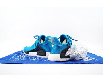 Schuhe Unisex Pharrell Williams X Adidas Originals Nmd Human Race Bb0618 Blau