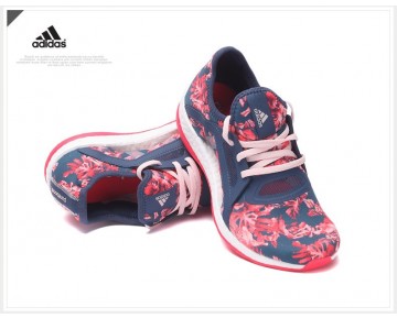 Flower Tief Blau Schuhe Adidas Pure Boost X Aq6682 Damen