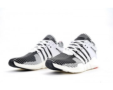 Unisex Weiß & Schwarz & Orange Adidas Eqt Support Adv Primeknit Ba8331 Schuhe