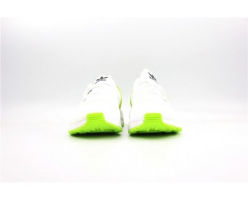 Schuhe Herren Weiß Fluorescent Grün Adidas Zx Flux Racer Asym Zx Aq3166
