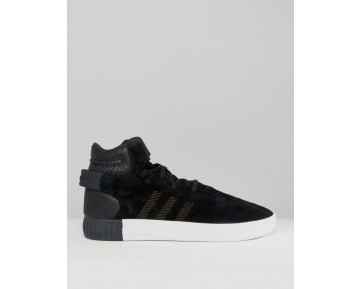 Adidas Tubular Invader Strap S80241 Unisex Schuhe Schwarz & Gold & Rice Weiß