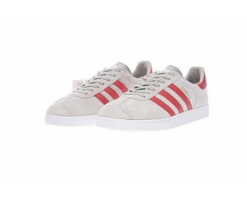 Solid Grau & Rot Schuhe Adidas Originals Gazelle Bb5257 Herren