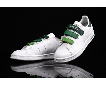 Unisex Schuhe Adidas Stan Smith Cf Aq5356 Weiß /Grün/Gradien