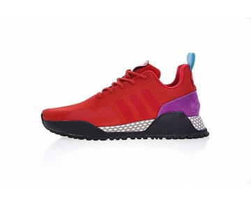 Adidas Af 1.4 Primeknit Bz0614 Schuhe Unisex Rot & Schwarz & Rosa & Weiß
