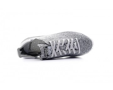 Schuhe Grau & Weiß Unisex Adidas Stan Smith Pk Boost S80069