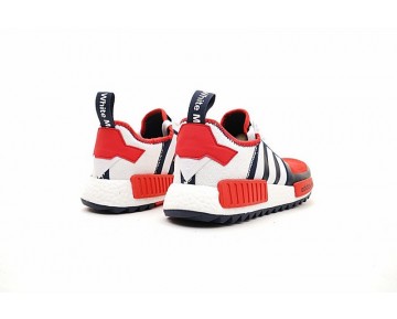 Weiß Mountaineering Adidas Nmd Trail Pk Ba7519 Herren Schuhe Tief Blau & Rot & Weiß