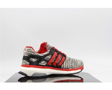 Schuhe Grau Rot Speckle Adidas Energy Boost Primeknit Esmey M29761 Unisex