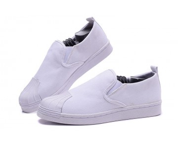 Unisex Adidas Originals Superstar Slip On Schuhe Weiß