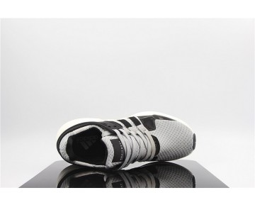 Grau & Schwarz Unisex Schuhe Adidas Eqt Running Support 93 Primeknit S81492