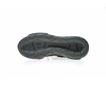 Schuhe Olive Grün & Schwarz Unisex Adidas Y-3 Qasa High Cg3194